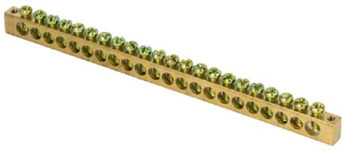 Шина EKF PROxima PEN "земля-ноль" 6х9мм 22/2 22 группы крепление по краям фото Шина EKF PROxima PEN "земля-ноль" 6х9мм 22/2 22 группы крепление по краям картинка